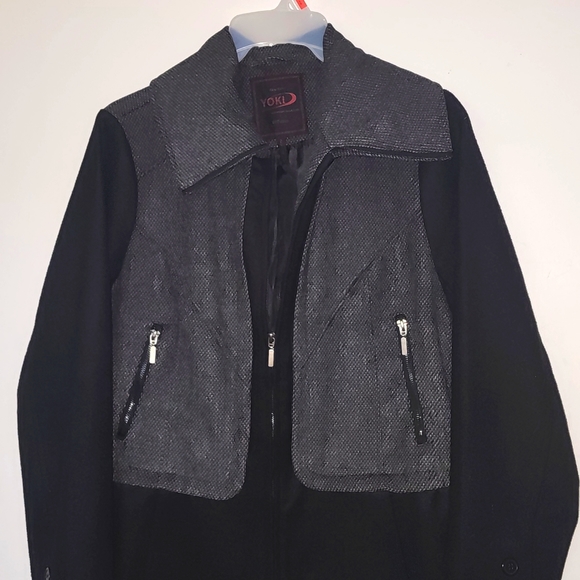 NEW YORK YOKI Outerwear Collection Full Zip Coat - Picture 2 of 5